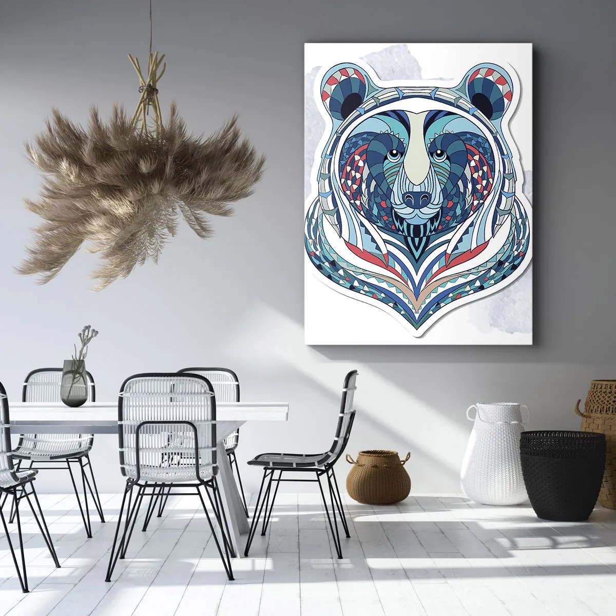 Quadro su tela - Stampe su Tela - Evviva la Groenlandia! - 45x80 cm