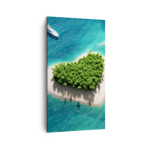 Quadro su tela - Stampe su Tela - Amo l'estate - 45x80 cm