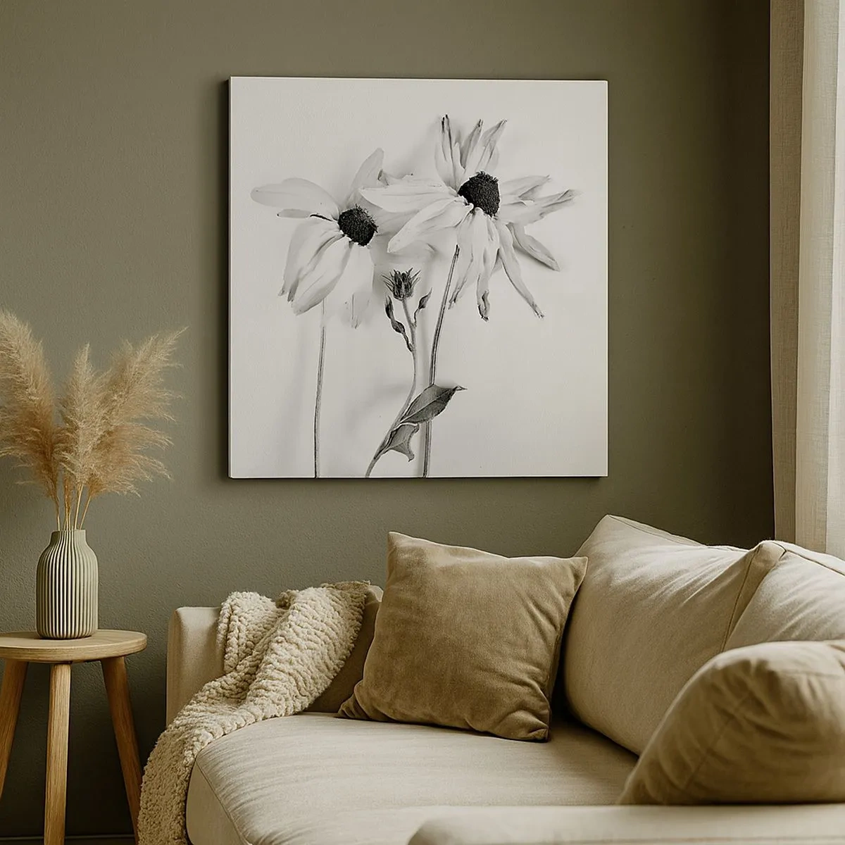 Quadro su tela - Stampe su Tela - Nessuno vuole essere solo - 30x30 cm