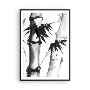 Poster in cornice nera - Particolare d'oriente - 70x100 cm
