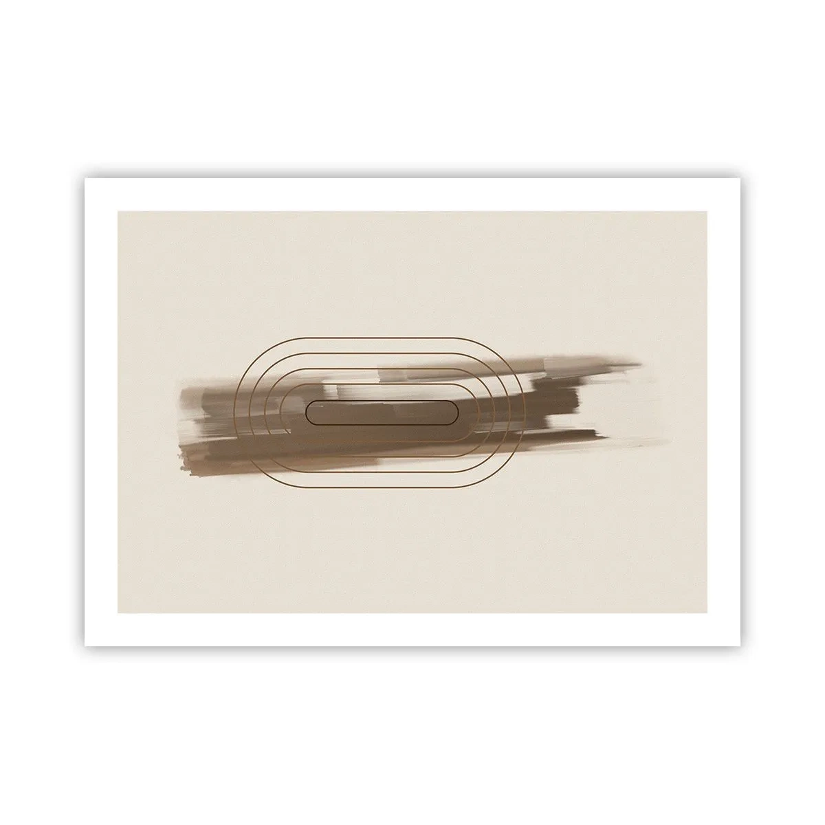 Poster - Un soffio di grigio - 70x50 cm
