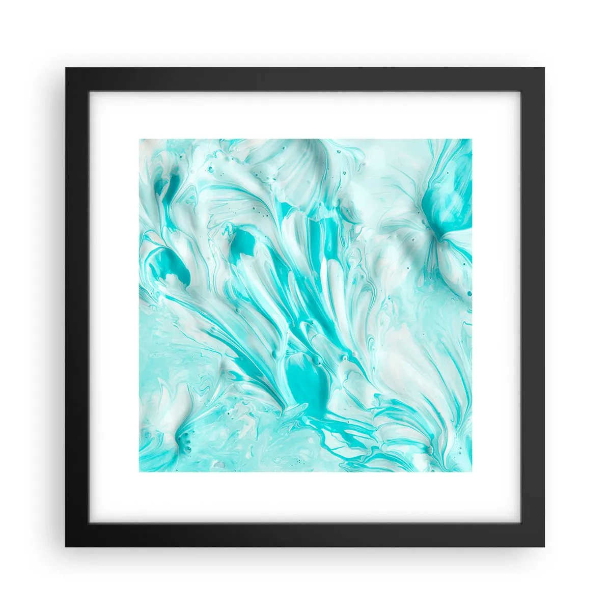Poster in cornice nera - Insieme per sempre - 30x30 cm