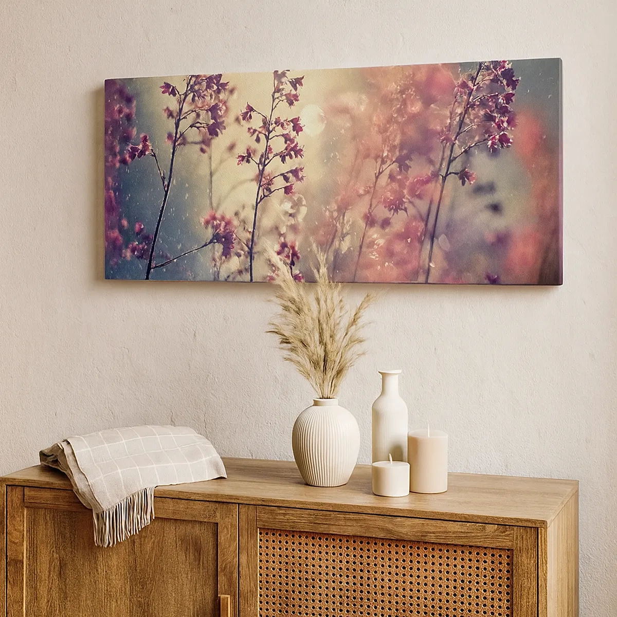 Quadro su tela - Stampe su Tela - Giardino misterioso - 30x30 cm