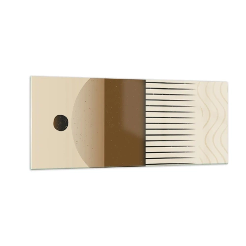 Quadro su vetro - Diversi stati - 100x40 cm