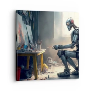 Quadro su tela - Stampe su Tela - Atto creativo - 30x30 cm