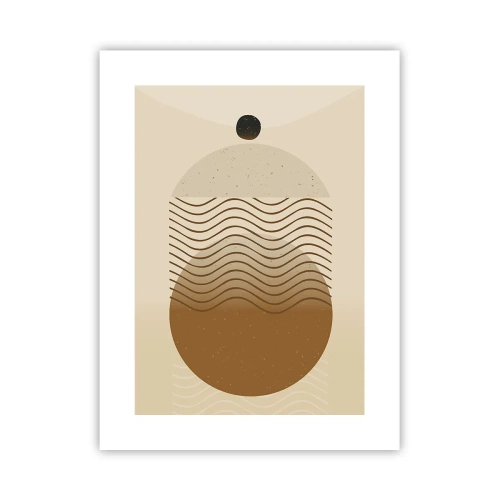 Poster - Sull'origine delle figure geometriche - 30x40 cm