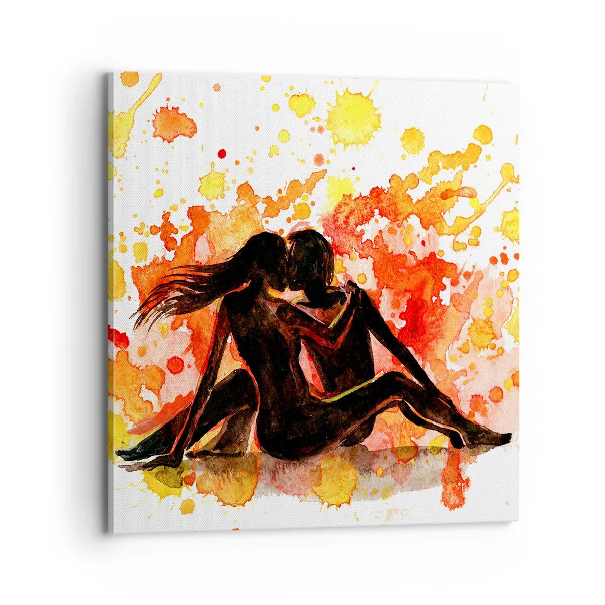 Quadro su tela - Stampe su Tela - E la luce fu - 70x70 cm