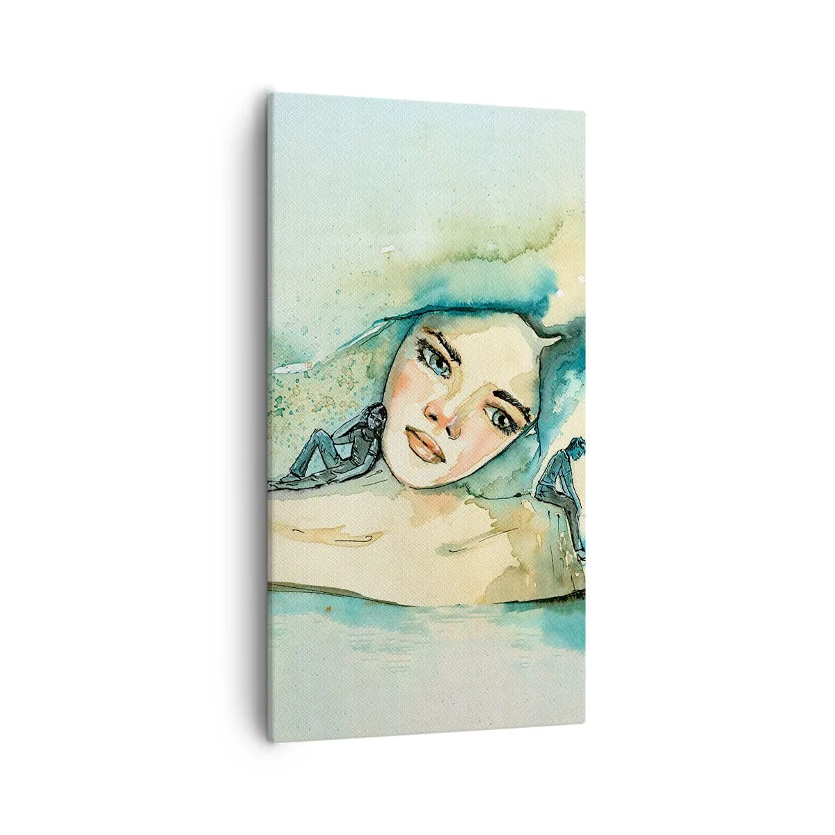 Quadro su tela - Stampe su Tela - Am I blue? - 55x100 cm