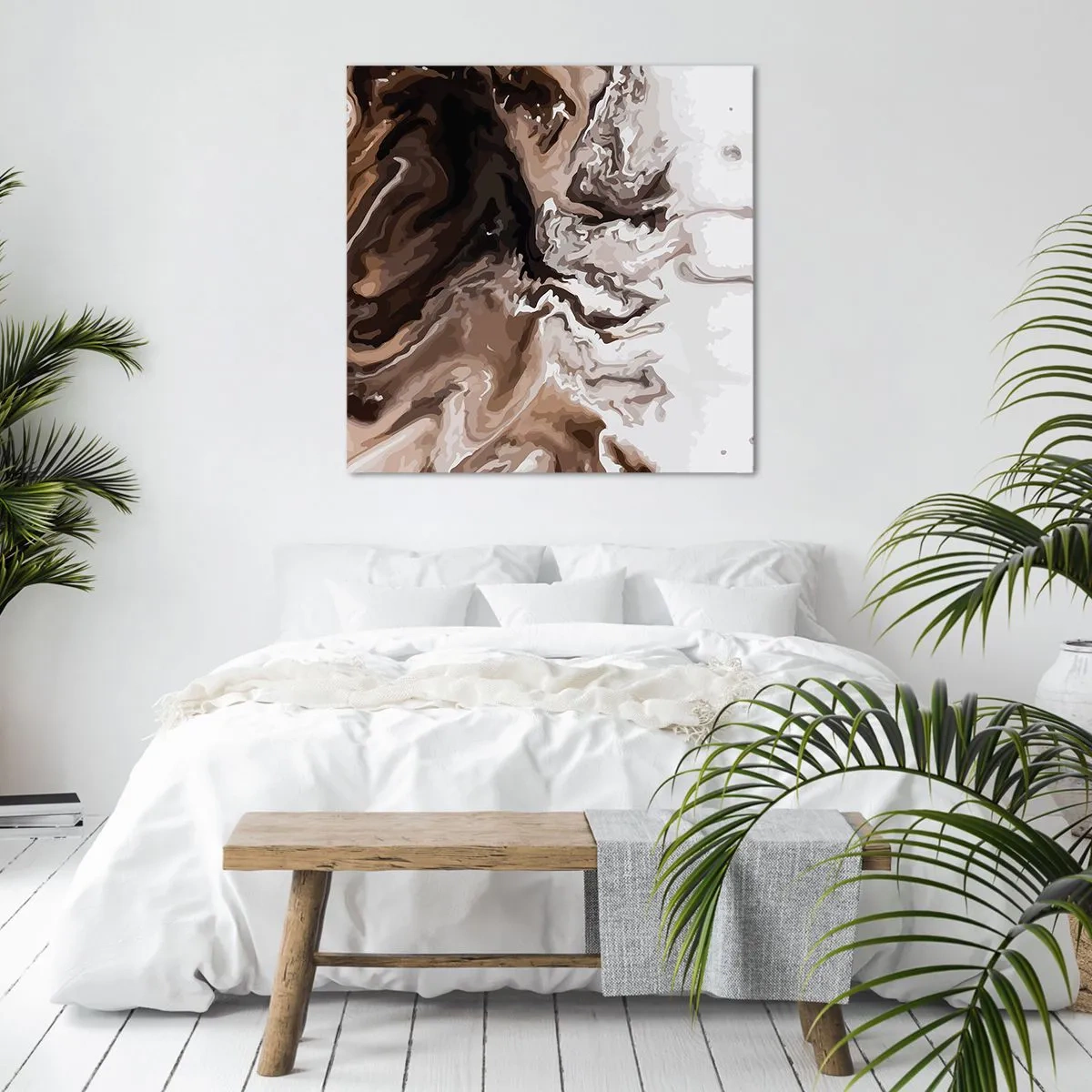 Quadro su tela - Stampe su Tela - Contrasto di colori - 60x60 cm