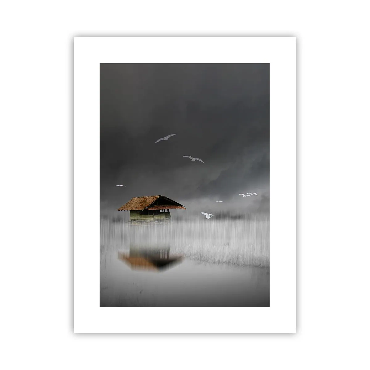 Poster - Riparo dalla pioggia - 30x40 cm