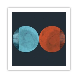 Poster - Solo geometria? - 50x50 cm