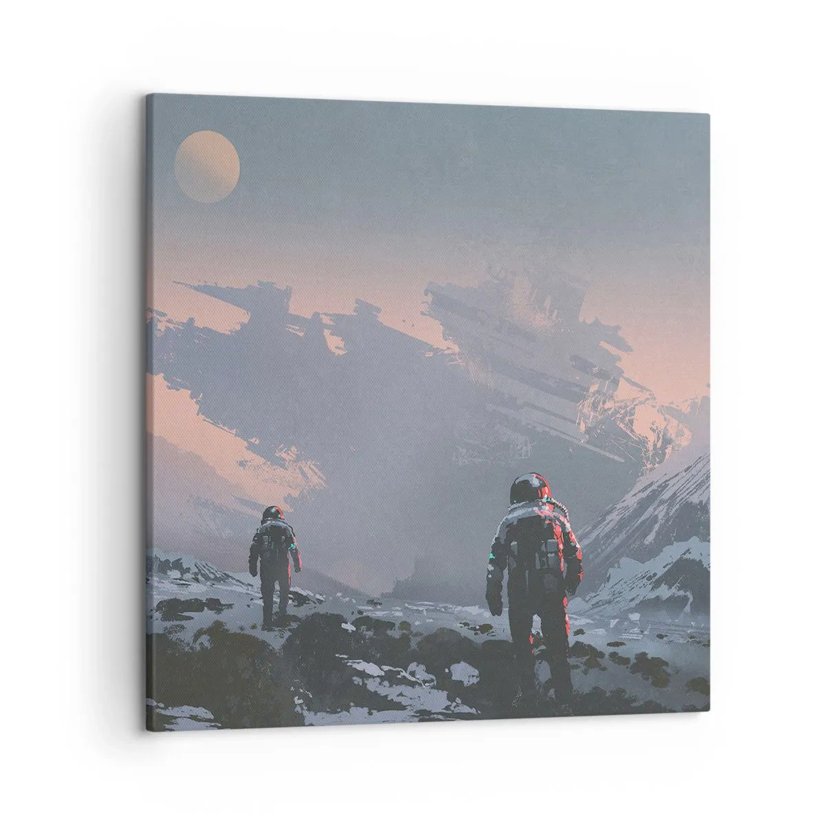 Quadro su tela - Stampe su Tela - Sotto una stella sconosciuta - 50x50 cm