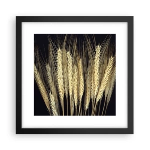 Poster in cornice nera - Magia rustica - 30x30 cm