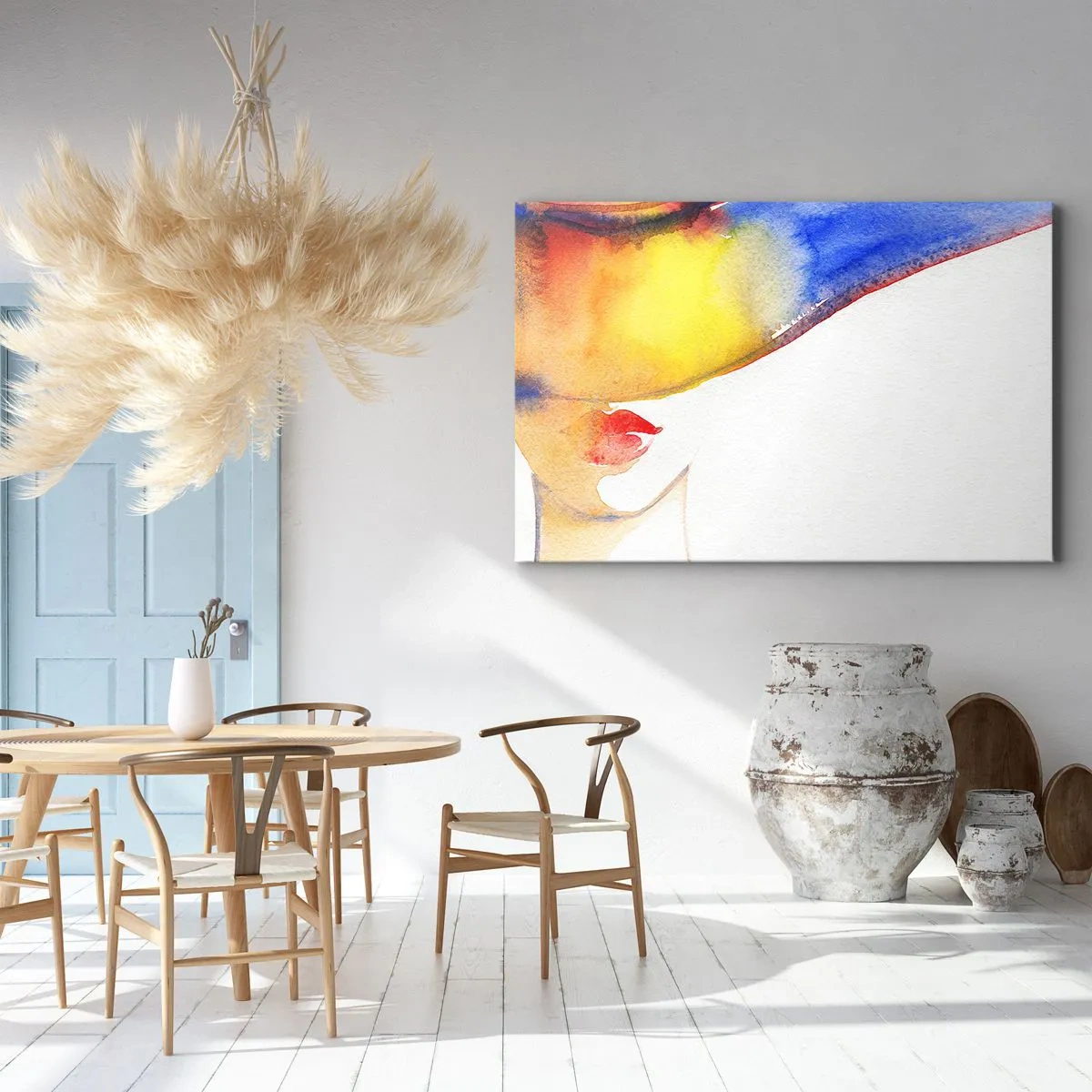 Quadro su tela - Stampe su Tela - Ritratto di donna - 70x50 cm