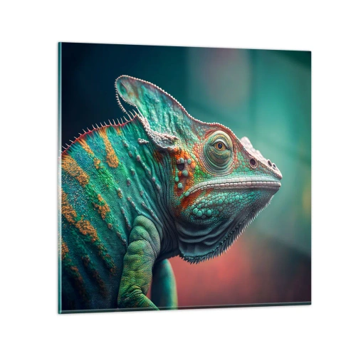 Quadro su vetro - Mi vedi? Non va bene... - 30x30 cm