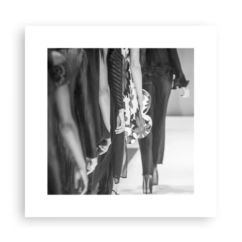 Poster - Sfilata in stile - 30x30 cm