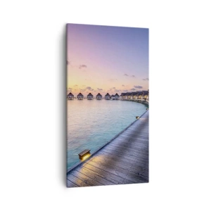 Quadro su tela - Stampe su Tela - Vacanze: ritorno alle fonti - 45x80 cm