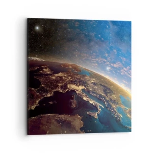 Quadro su tela - Stampe su Tela - Guardiamoci da lontano - 70x70 cm