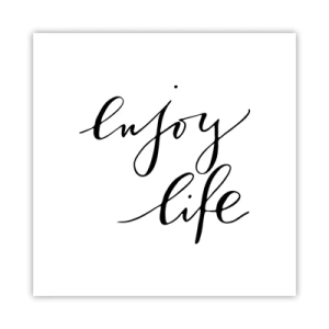 Poster - Niente da aggiungere... - 40x40 cm