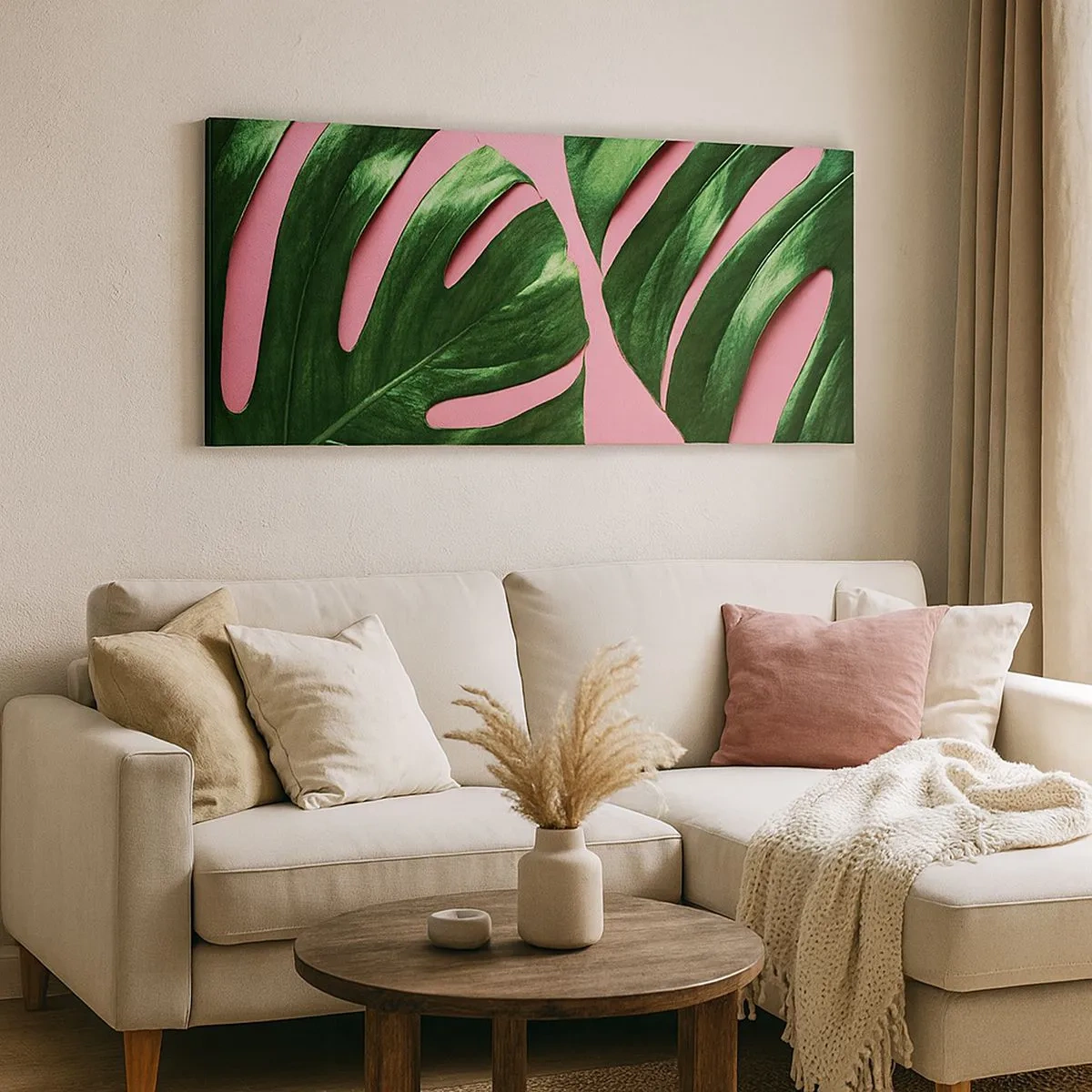 Quadro su tela - Stampe su Tela - Appuntamento in verde - 100x40 cm