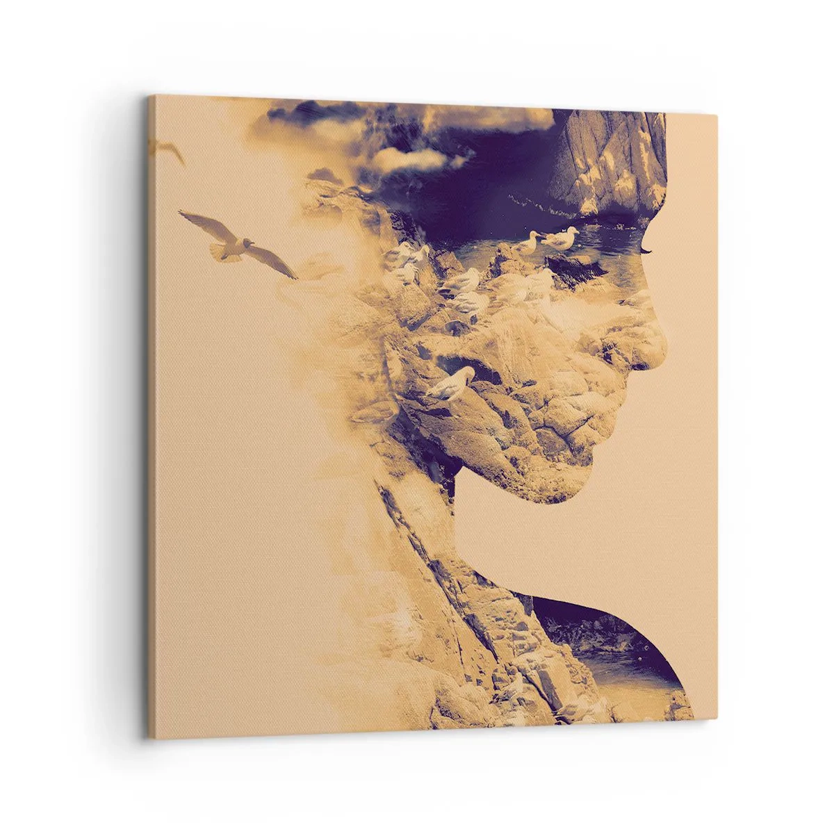 Quadro su tela - Stampe su Tela - Bella di natura - 60x60 cm