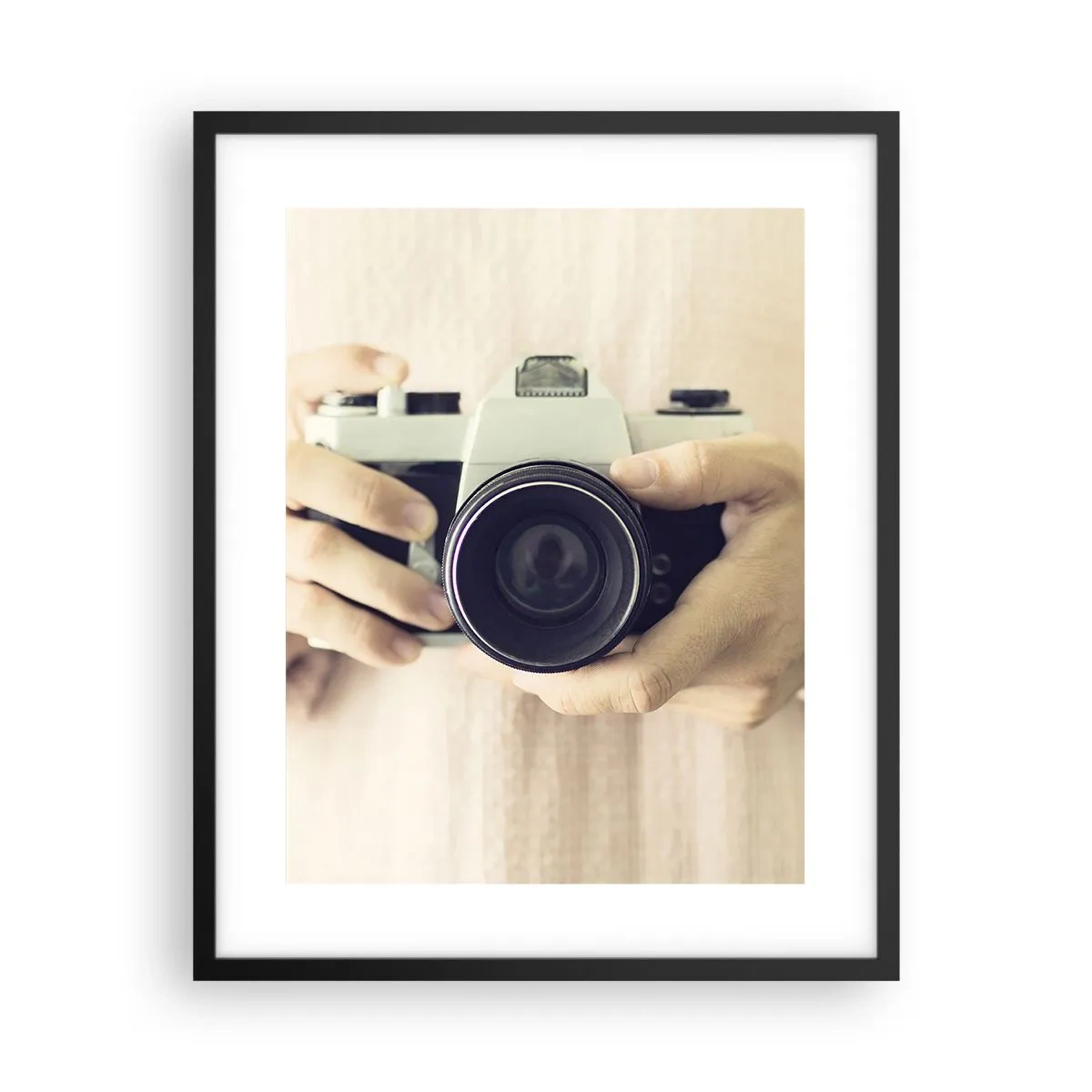 Poster in cornice nera - Per vedere meglio... - 40x50 cm