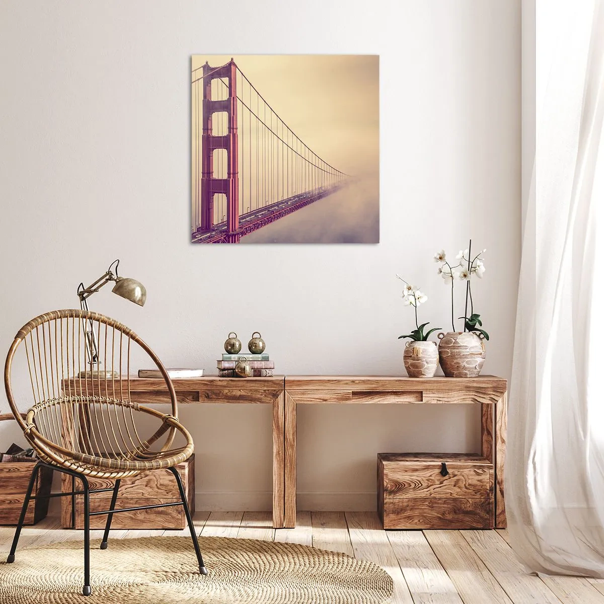 Quadro su tela - Stampe su Tela - Tra il cielo e la terra - 50x50 cm