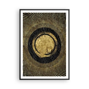 Poster in cornice nera - Composizione glamour - 70x100 cm