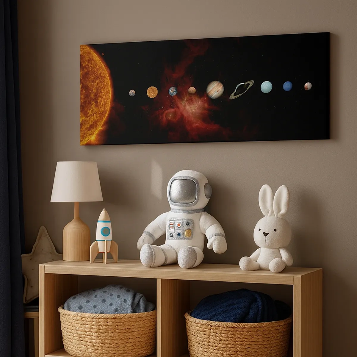 Quadro su tela - Stampe su Tela - Il nostro vicinato - 30x30 cm