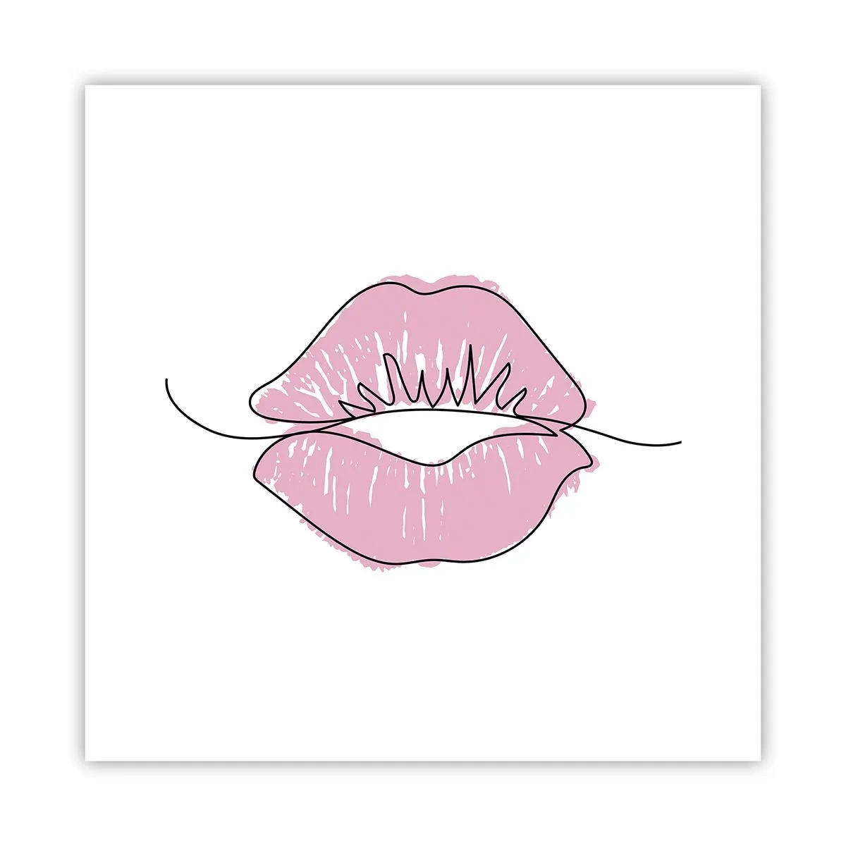 Poster - Pronti al bacio? - 30x30 cm