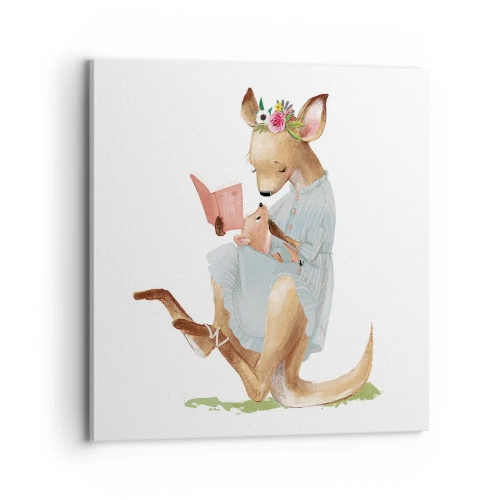 Quadro su tela - Stampe su Tela - Mamma, leggimi - 70x70 cm