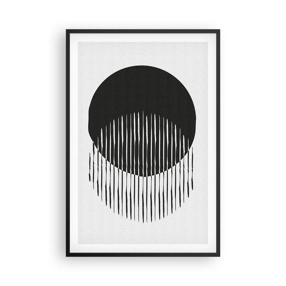 Poster in cornice nera - Il suo alter ego - 61x91 cm