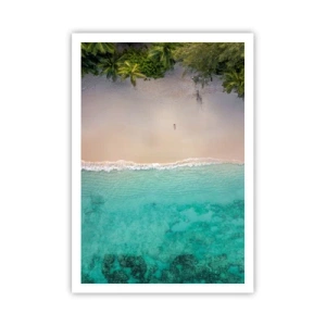 Poster - Spiaggia del paradiso - 70x100 cm