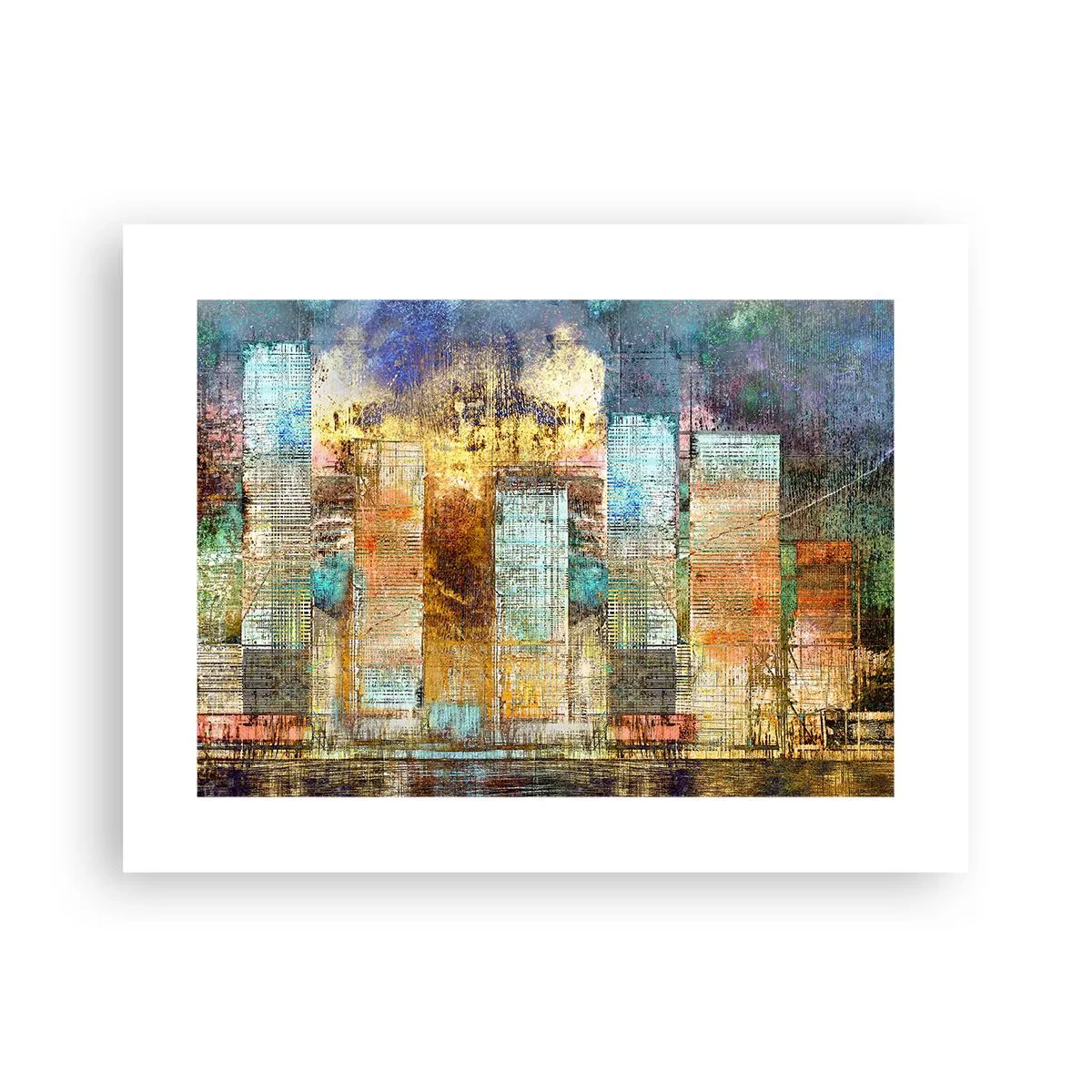 Poster - Metropoli nel sole - 40x30 cm