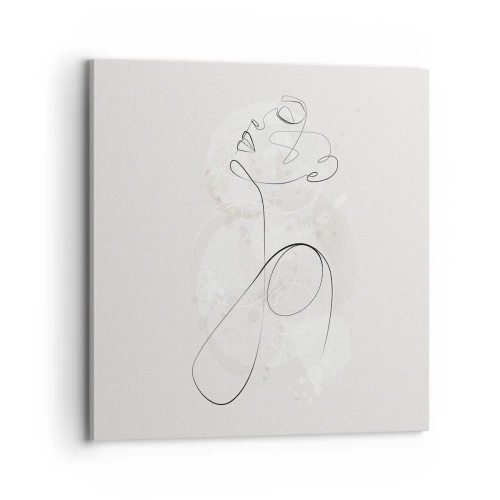 Quadro su tela - Stampe su Tela - La spirale della bellezza - 70x70 cm