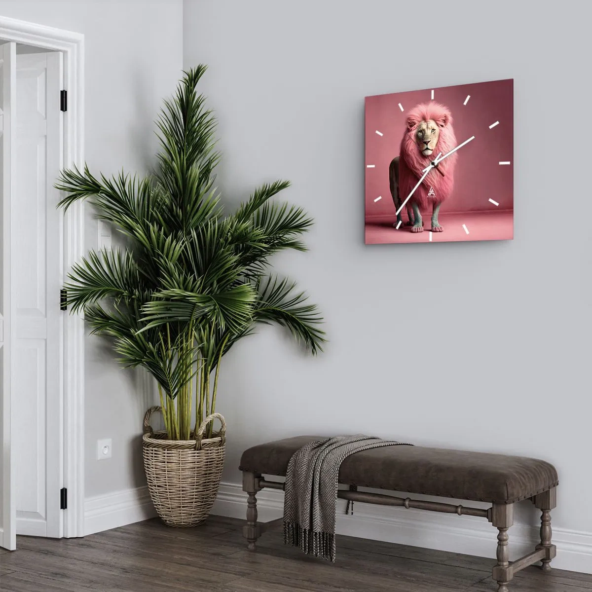 Orologio da parete - Orologio in Vetro - E non mette più paura - 40x40 cm