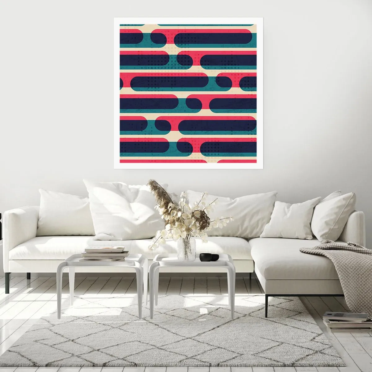 Poster - Avanti fino in fondo - 60x60 cm