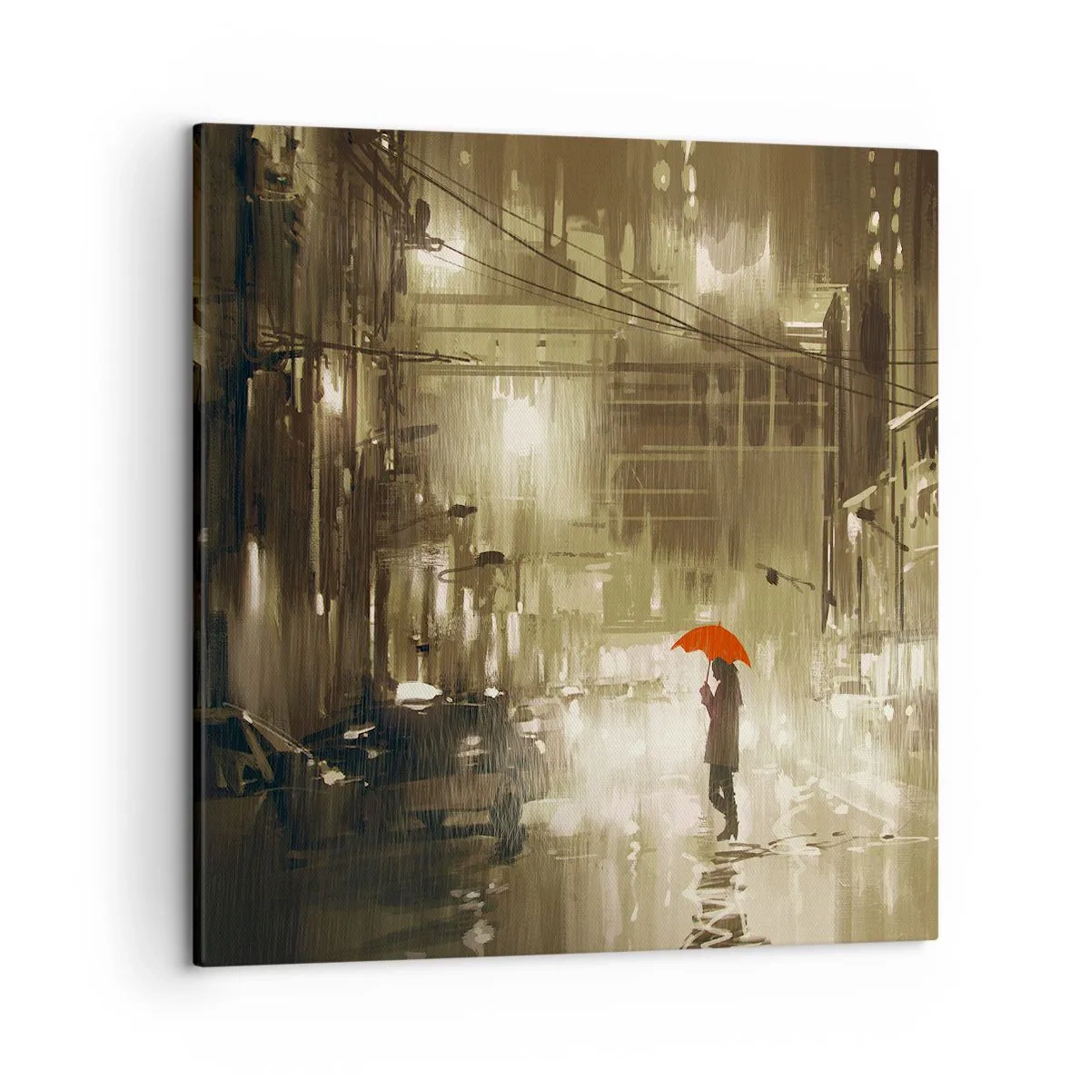 Quadro su tela - Stampe su Tela - Sola ma non solitaria - 50x50 cm