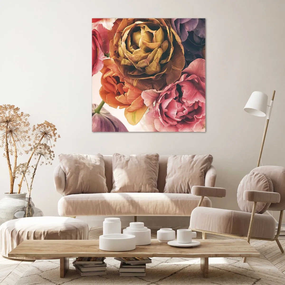 Quadro su tela - Stampe su Tela - La festa della vita - 50x50 cm