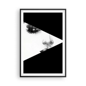 Poster in cornice nera - Sempre da scoprire - 61x91 cm