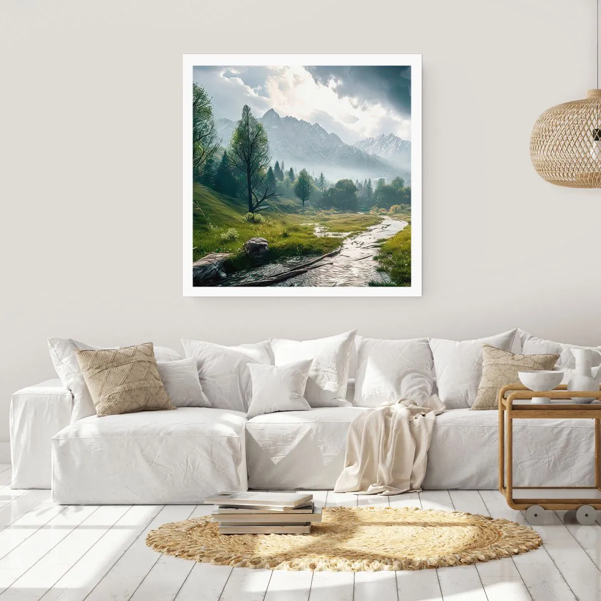 Poster - Andata e ritorno - 50x50 cm