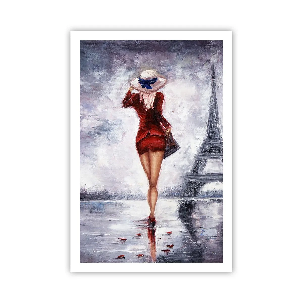 Poster - Simboli di Parigi - 61x91 cm
