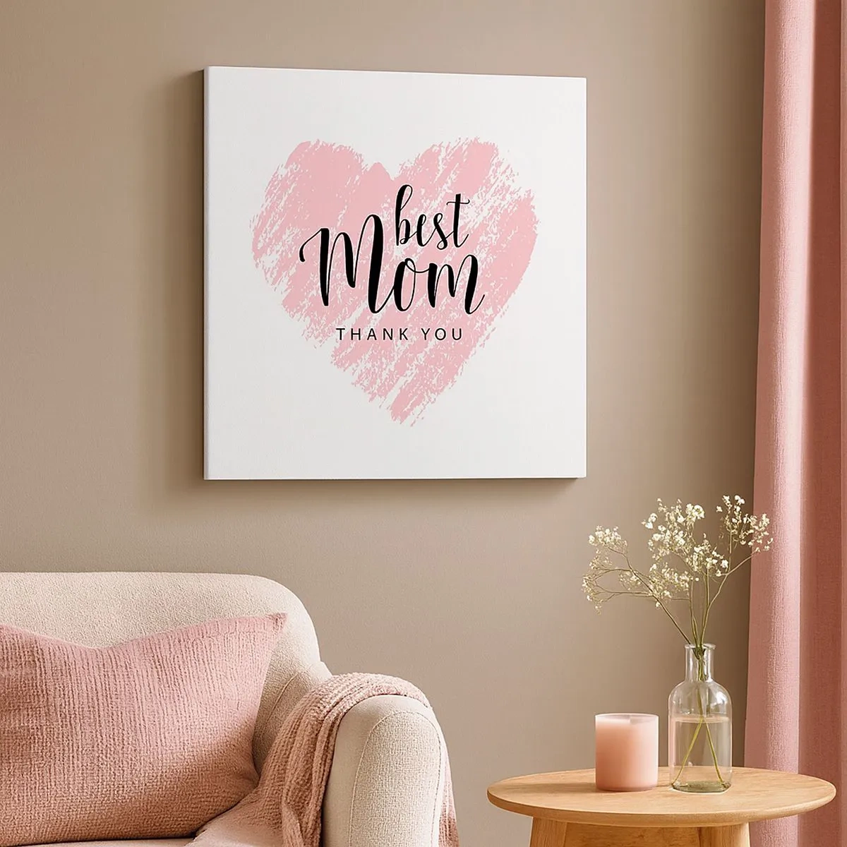 Quadro su tela - Stampe su Tela - È sempre il momento giusto - 30x30 cm