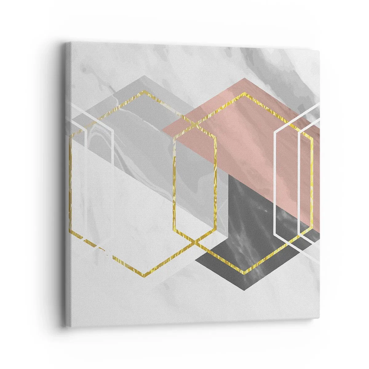 Quadro su tela - Stampe su Tela - Composizione a catena - 30x30 cm