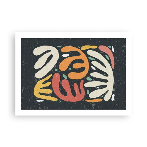 Poster - Composizione: adesso ti acchiappo - 70x50 cm