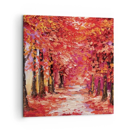 Quadro su tela - Stampe su Tela - Impressione d'autunno - 50x50 cm