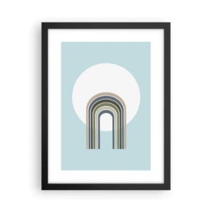 Poster in cornice nera - Attrazione irresistibile - 30x40 cm