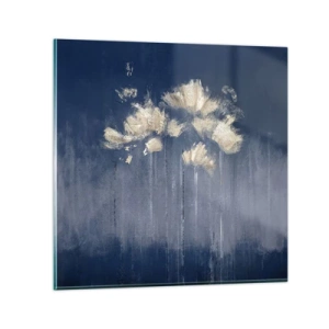 Quadro su vetro - Come petali al vento - 30x30 cm