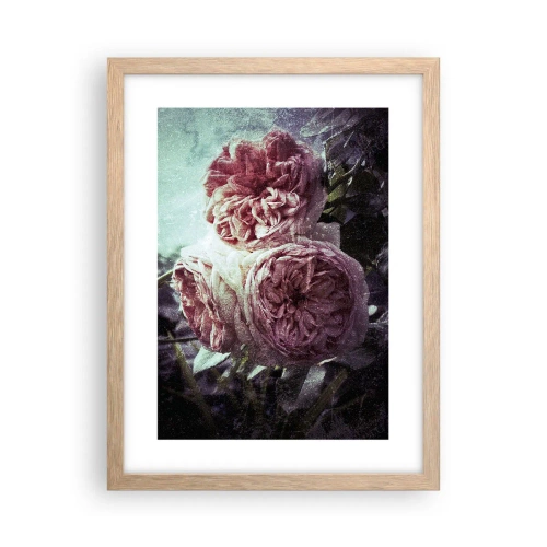 Poster in cornice rovere chiaro - In un'atmosfera romantica - 30x40 cm