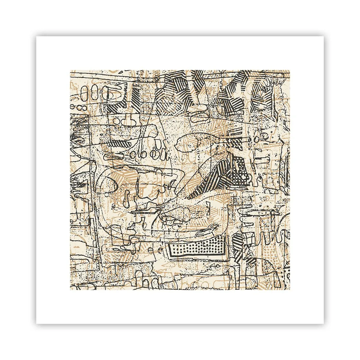 Poster - In attesa di essere decifrato - 30x30 cm